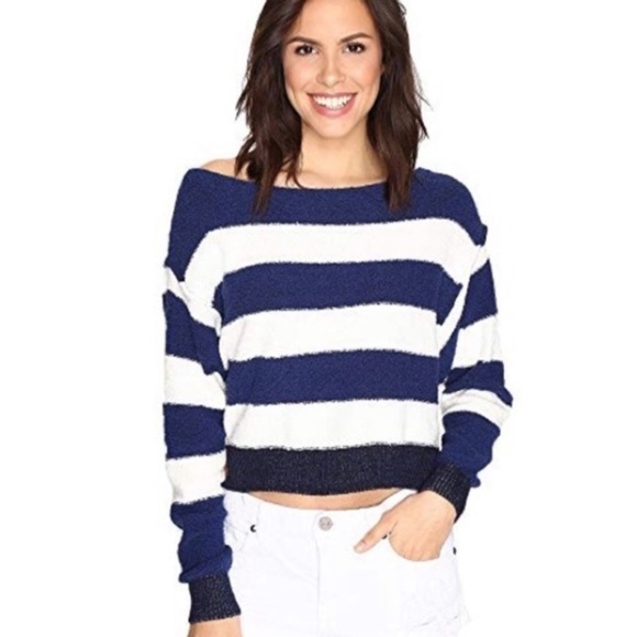 Free People Sweaters - NWT FREE PEOPLE Striped Candyland Pullover Sweater